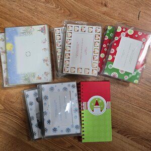 Holiday Photo Cards 4 Styles 84 card total and Christmas List Book